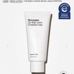 Nécessaire Fragrance-Free Body Lotion - White